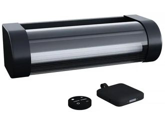 Inspire Aplique Solar Y Recargable Booster loma 150 A 900 Lumen - Negro