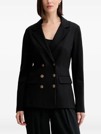 Guess Co buttoned double-breasted blazer - Black