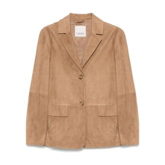 Max Mara Blazers, female, Brown, Size: XS Primula Jacket