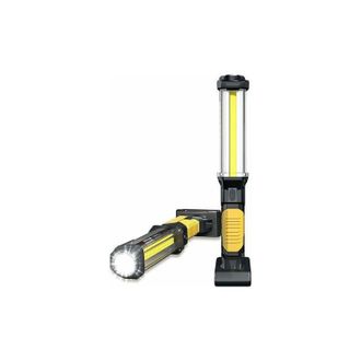 OEM L&aacute;mpara De Trabajo Led Recargable, 1500 L&uacute;menes - 16 Horas De Autonom&iacute;a - Potente Im&aacute;n Para Montaje - 5 Modos De Iluminaci&oacute;n - Bater&iacute;a Externa Integra