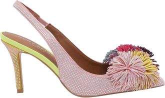 Kurt Geiger Pom Pom Slingback Pumps