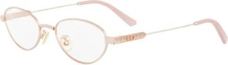 Dior Glasses, female, Pink, Size: 51 MM Cannage O B3U Eyeglasses