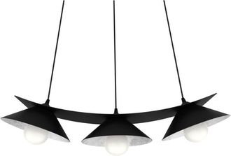 Lumicom Miller lámpara de techo X3 hoja negro