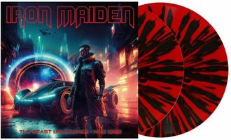 OEM Iron Maiden Beast Unleashed Nyc 1982 Splatter 2xlp