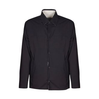 Herno Light Jackets, male, Blue, Size: XL Light Jackets