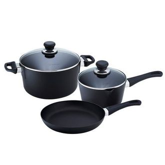 Scanpan Classic 5 Piece Nonstick Cookware Set in Black at Nordstrom