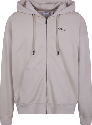 Off-white Skate Half Arrow Zip Hoodie