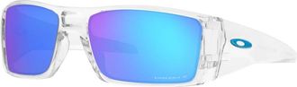 Oakley Witte Transparante Zonnebril - Heren - Zonnebrillen - Grijs - 61 MM - Accessoires
