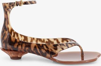 Chlo&eacute; Sandali Jelly in TPU con stampa animalier - CHLOE - gender_Woman