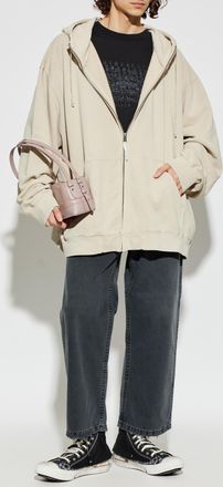 Maison Margiela Oversize Sweatshirt, Mens, Cream