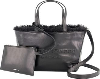 Alexander Wang Punch Small Tote - Dames - Shoppers - Zwart - ONE Size - Leer - Tassen
