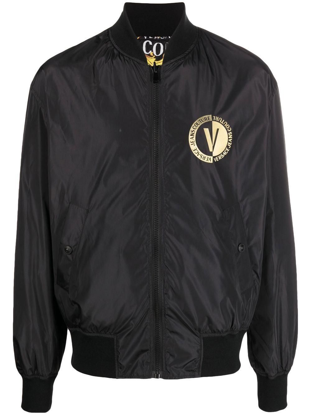 Black Versace Jeans Couture Bomber Jackets: Shop up to −60