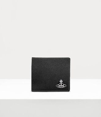 Vivienne Westwood Man Wallet Coin Pocket Polycotton Black One Size Unisex