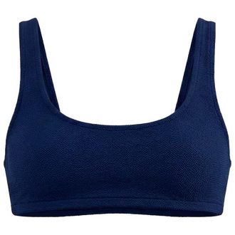 Banana Moon Justin Scrunchy Bikini-Top f&uuml;r Damen | blau
