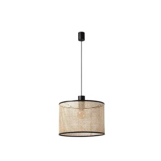 Netlighting Mambo Black Rattan Pendant Simple Lamp &Oslash;450