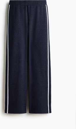 H&M Jerseyhose mit Spitzenbes&auml;tzen - Blue