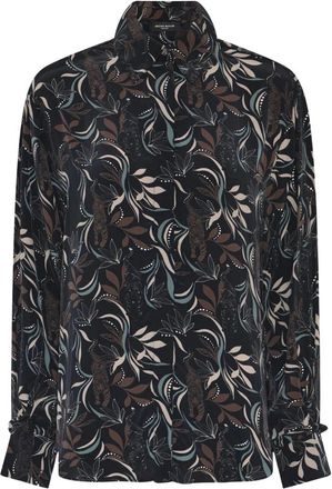Bruuns Bazaar Barcella BBAgata Shirt - Dames - Overhemden - Veelkleurig - L - Leer - Overhemden
