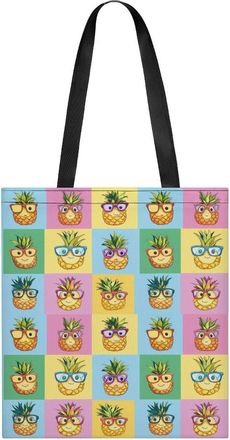 Generic Pineapple Tote Bag for Women Men Shoulder Bags Purses Pouch Handbags