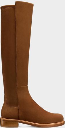 Stuart Weitzman 5050 Gisele Suede Over The Knee Boots
