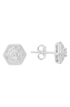 Effy Diamond Earrings in Silver at Nordstrom Rack
