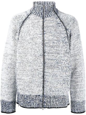 3.1 Phillip Lim Cardigan con zip - Bianco