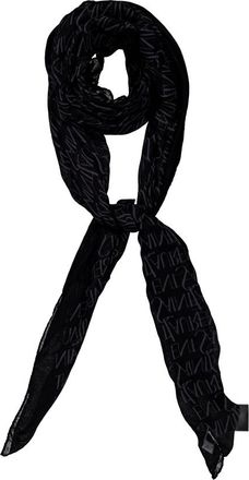 Saint Laurent Large Square Scarf Decorated With Saint Laurent Jacquard