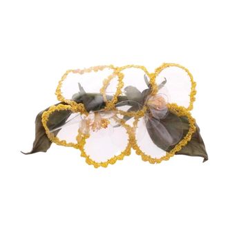 Dolce & Gabbana Accessoires, Dames, Veelkleurig, ONE Size, Exquise Bloemen Handgemaakte Broche