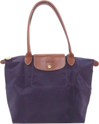 Longchamp Le Pliage Nylon Handbag (Pre-Owned)