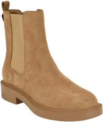 Guess Fynli Chelsea Boot in Taupe at Nordstrom, Size 6.5
