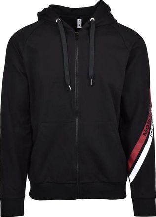 Moschino Underwear Zip Hoodie - Black