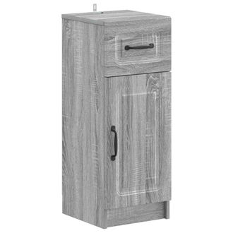 vidaXL Armario De Almacenamiento Para Ba&ntilde;o Utrecht Sonoma Gris Vidaxl