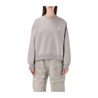 Nike Felpa girocollo Tuff Fleece - - Sport - Donna - Grigio - S