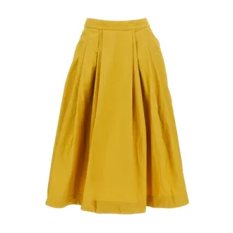 CASEY CASEY Midi Skirts, female, Yellow, Size: M Anarchic Skirt