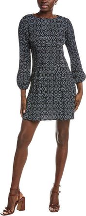 Maje Accordion Pleated Mini Dress