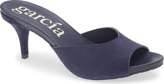 Pedro Garcia Welch Slide Sandal in Ink Castoro at Nordstrom, Size 9.5Us