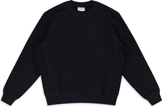 Aim&eacute; Leon Dore Black Tonal Logo Crewneck Sweatshirt