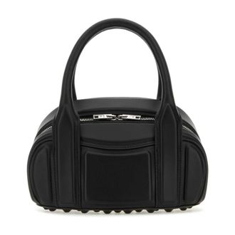 Alexander Wang Zwarte Nappa Leren Kleine Handtas - Dames - Handtassen - Zwart - ONE Size - Leer - Tassen