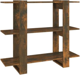 vidaXL Vidaxl - Estanter&iacute;a/divisor De Espacios Color Roble Ahumado 100x30x87 Cm