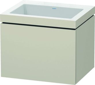 Duravit Duravit - Lavabo Para Muebles L-cube C-bonded Con Base, Colgante