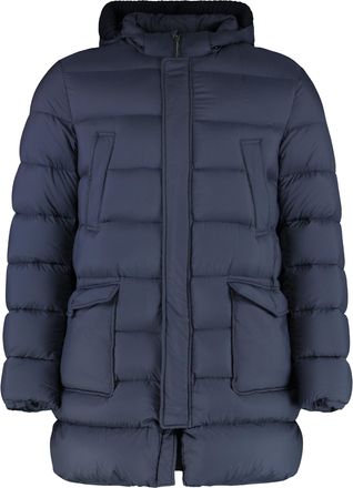 Herno Long Hooded Down Jacket
