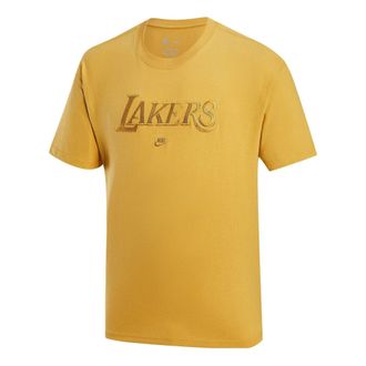 Nike LA Lakers T-Shirt Yellow FJ0572-725