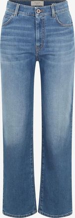 Max Mara Ausgewaschene gerade Jeans mit hoher Taille Ortisei