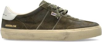 Golden Goose Soul Star Sneakers - Heren - Sneakers - Groen - 42 EU - Leer - Schoenen