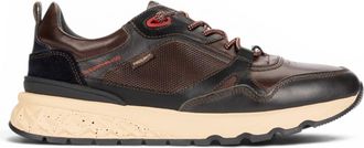 Pikolinos Pikolinos Mens Brown Leather Sneakers Slip-on Trainers Shoes - Aranda