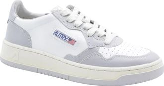 Autry Medalist Low - Dames - Sneakers - Grijs - 37 EU - Leer - Schoenen