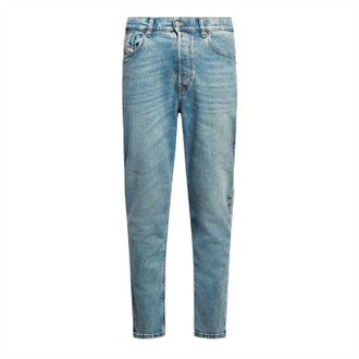 Diesel Heren 2005 D-Fining taps toelopende jeans (Blauw/Grijs)