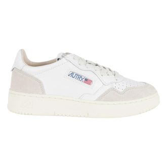 Autry Medalist Low - Dames - Sneakers - Wit - 36 EU - Katoen - Schoenen