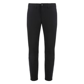 HUGO BOSS Heren, Broeken, Zwart, Maat: 2XL Leer