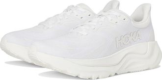 Hoka One One Arahi 8 Womens Running Shoes White/White : 10.5 B - Medium, Synthetic