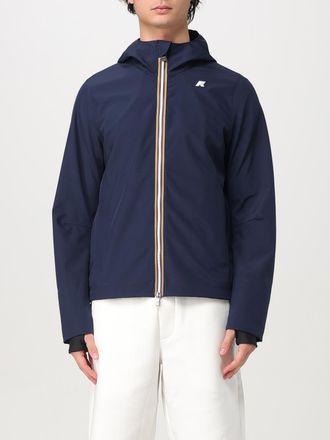 K-Way Giubbotto con cappuccio K-Way in nylon